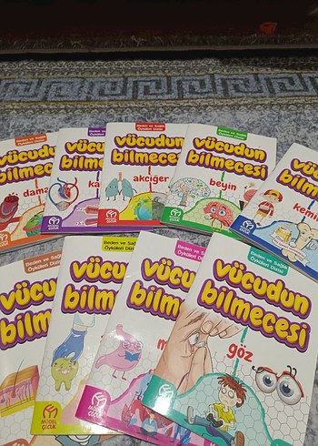 Vücudun Bilmecesi Çocuk Kitap Seti