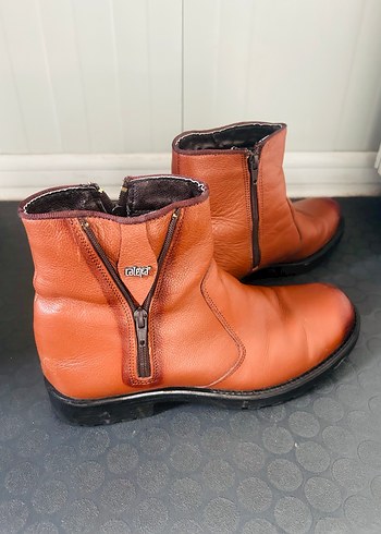 Kahverengi Deri Tokalı Erkek Bot - Görsel 3