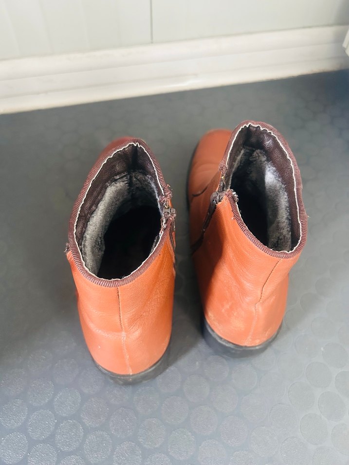 Kahverengi Deri Tokalı Erkek Bot - Görsel 5