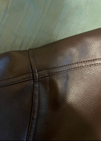 Pull & Bear Bomber Deri Ceket - Görsel 6