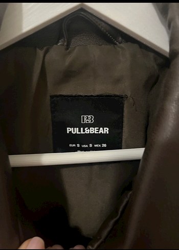 Pull & Bear Bomber Deri Ceket - Görsel 3