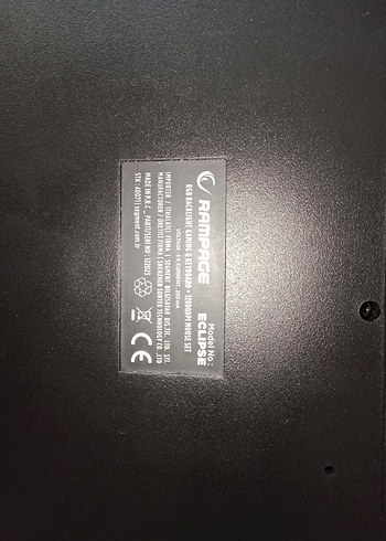 Gaming oyuncu klavyesi Rampage - Görsel 2