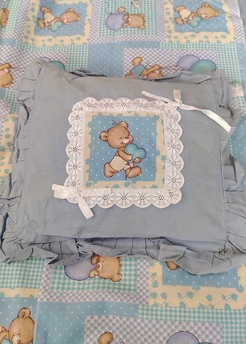 Bebek yün yorgan ve nevresim takımı - Görsel 8