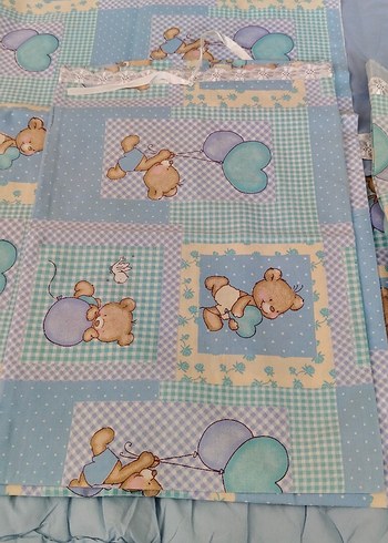 Bebek yün yorgan ve nevresim takımı - Görsel 6