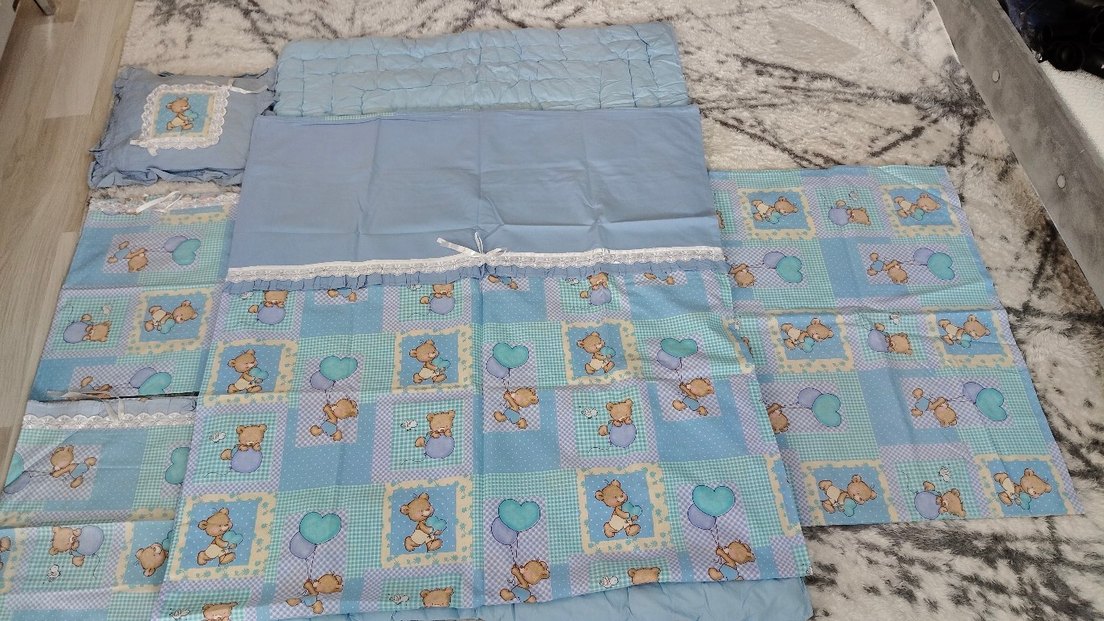 Bebek yün yorgan ve nevresim takımı - Görsel 2