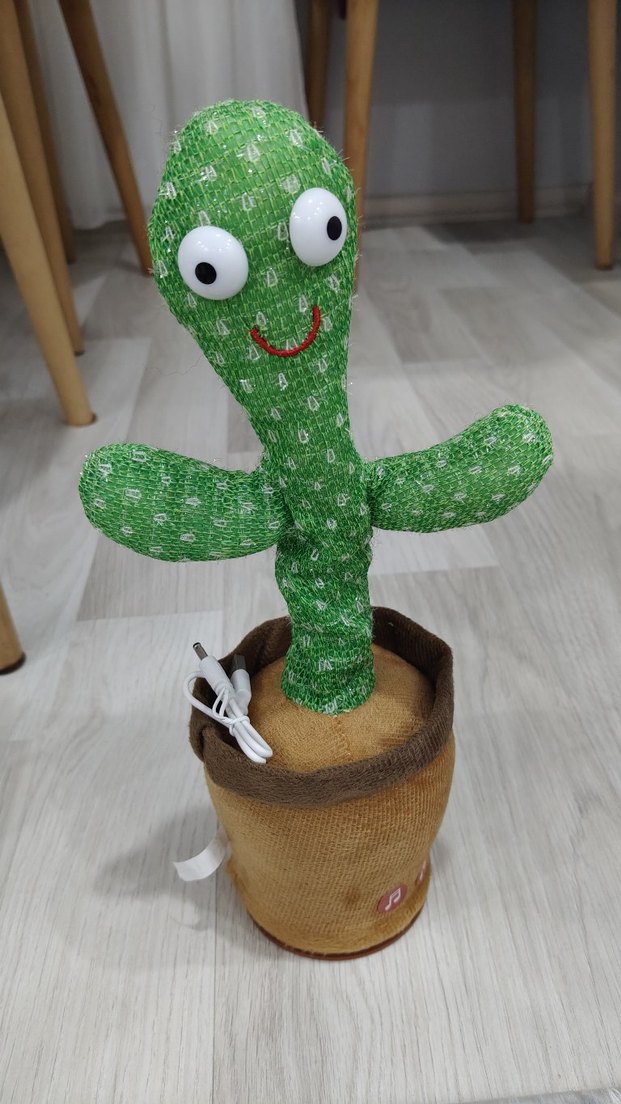 Ses Taklidi Yapan Dans Eden Kaktüs Oyuncak - Görsel 3