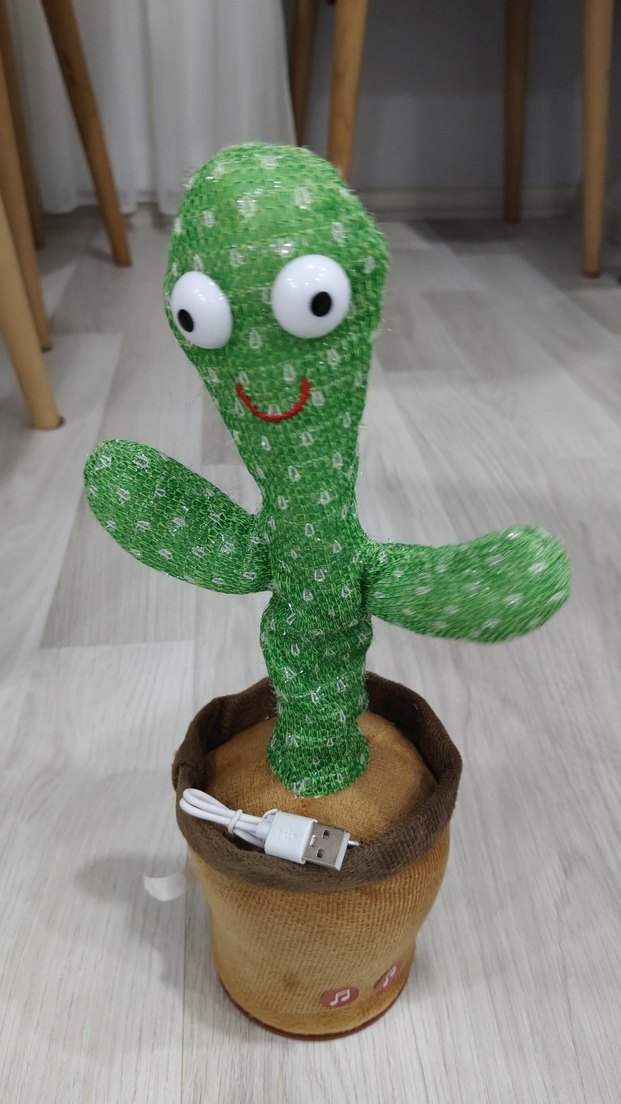 Ses Taklidi Yapan Dans Eden Kaktüs Oyuncak - Görsel 2