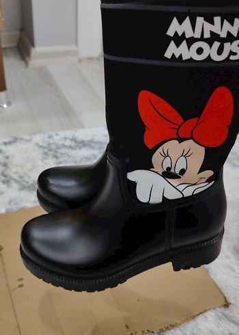 Kız çocuk minnie mouse yağmur çizmesi - Görsel 6