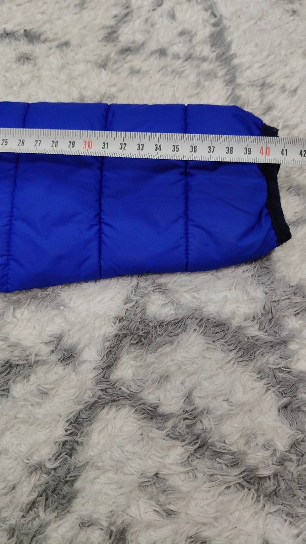 Erkek Çocuk Mavi Kapüşonlu Mont - Görsel 4