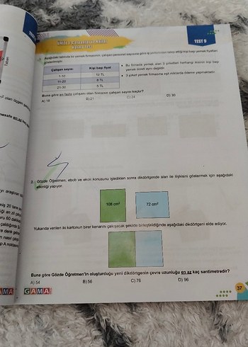 gama yayınları fenomen matematik - Görsel 6