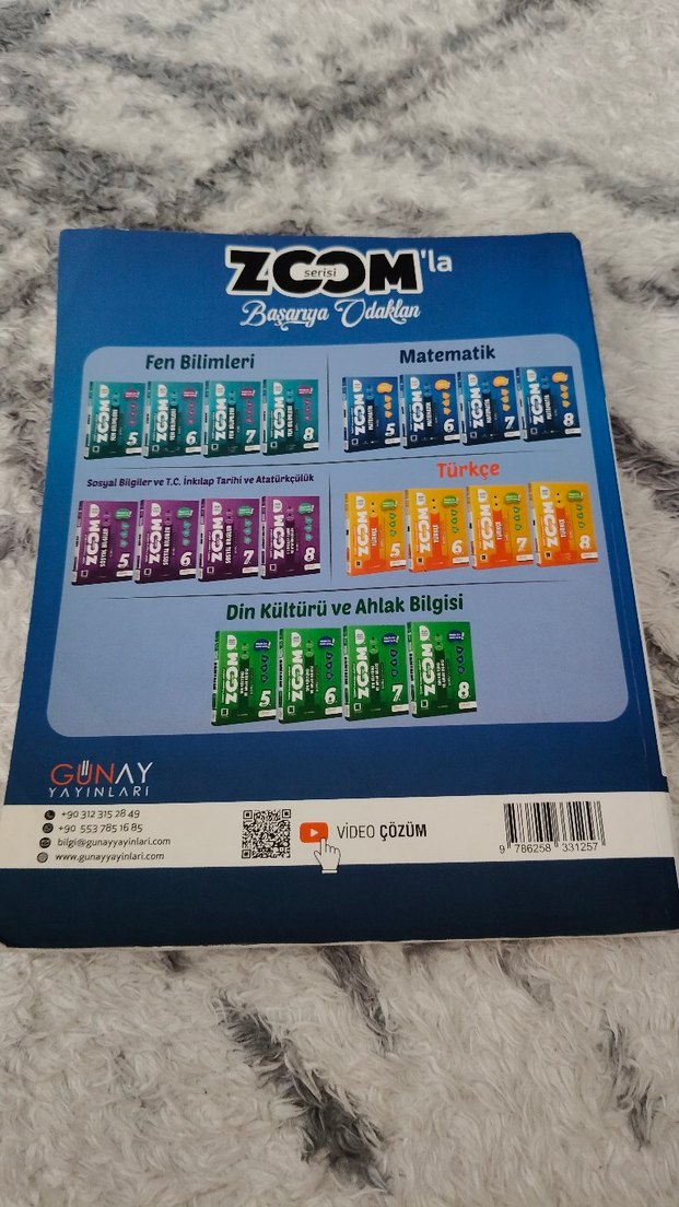 8. Sınıf Zoom Matematik Soru Bankası - Görsel 2