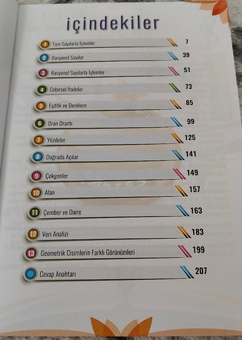 7. Sınıf Matematik Beceri Temelli Soru Bankası - Görsel 4