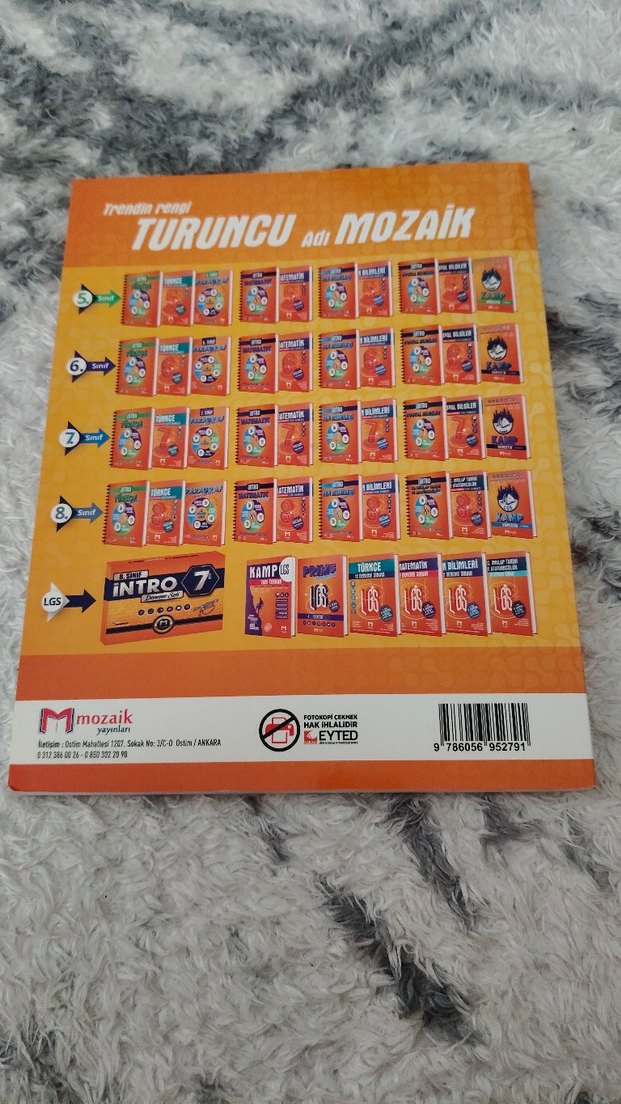 Fen Bilimleri 7. Sınıf Soru Bankası - Mozaik - Görsel 2