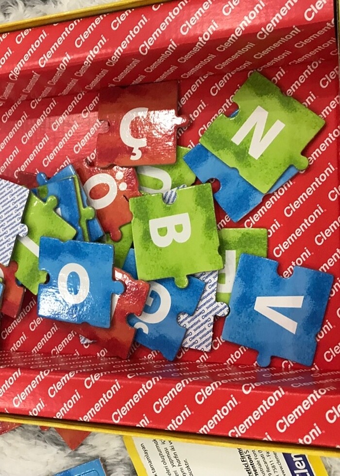 Eğitici alfabe resimli yapboz - Görsel 4