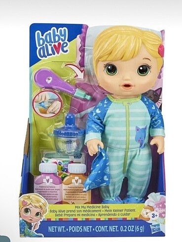 Baby alive oyuncak bebek