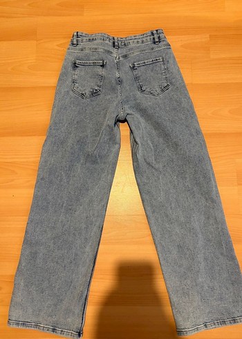 Diğer Bol Paça Jean Kot Pantolon