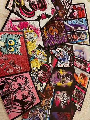 Monster High Sticker Özel İlan