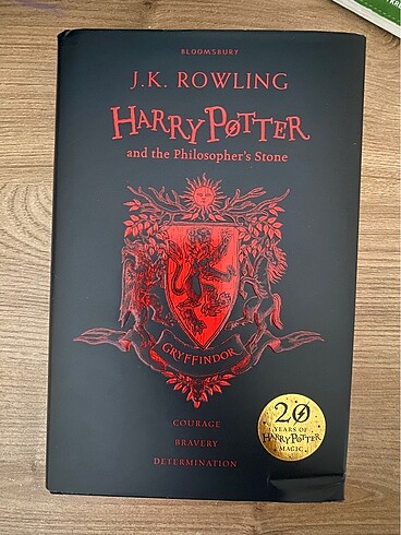 Harry potter 20. Yıl özel basım felsefe taşı - gryffindor ingil