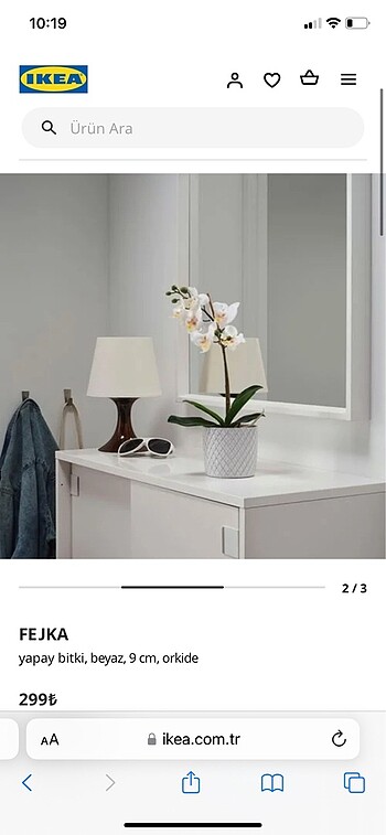 Ikea İkea yapay orkide