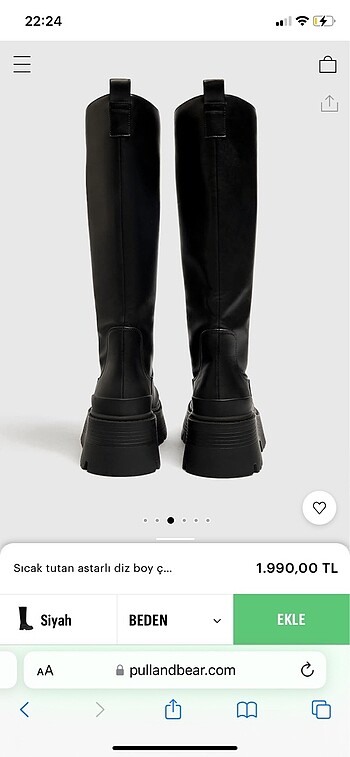 35 Beden Pull and bear platform çizme
