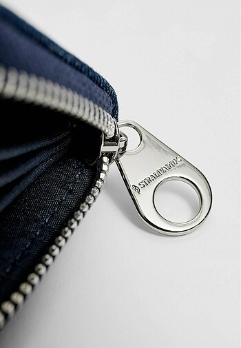  Beden lacivert Renk Stradivarius denim cüzdan