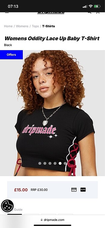 Lolita fairy baby tee