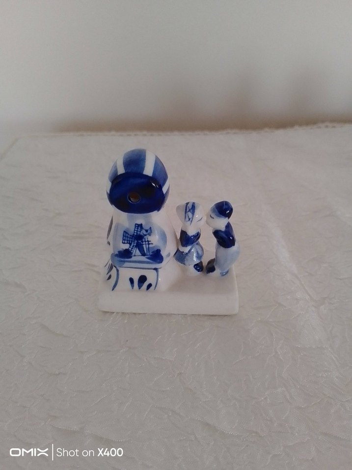 Mavi Renkli Seramik Biblo - Görsel 2