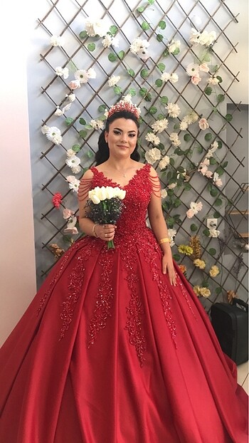 Beden bordo Renk Nişanlık ve kınalık