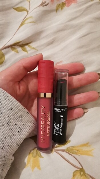 ruj ve mat lipgloss 