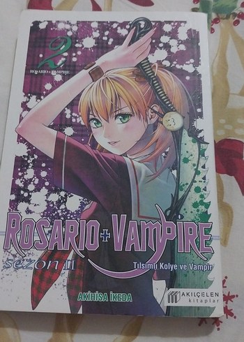 Rosario vampire cilt 2