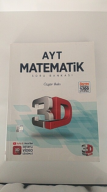 3D ayt matematik