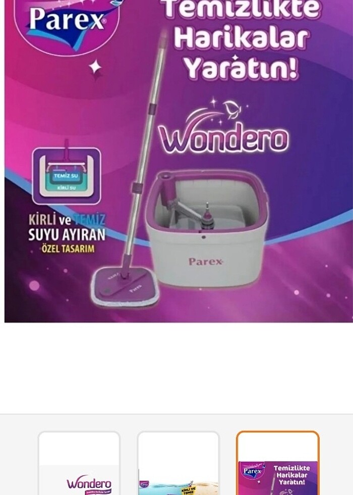 Temiz kirli suyu ayıran vileda - Görsel 2