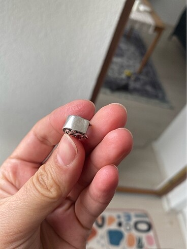 Beden gri Renk Pandora charm D harf