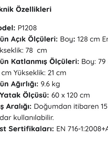 Joie Gri Oyun Parkı Yatak - Görsel 6