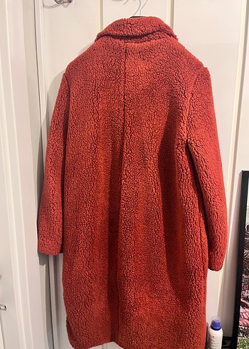 Peluş Kadın Midi Kaban - Görsel 4