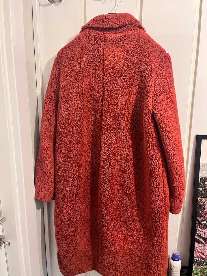 Peluş Kadın Midi Kaban - Görsel 4