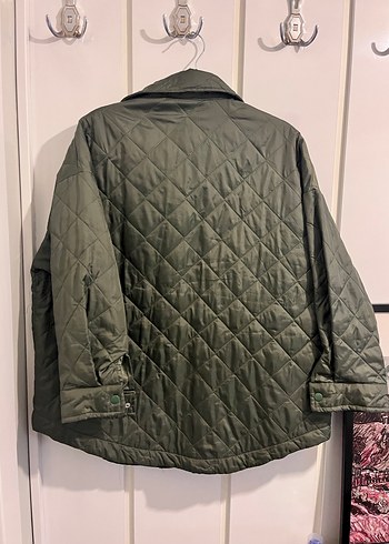 Düğmeli Yeşil Kadın Ceket - Görsel 4