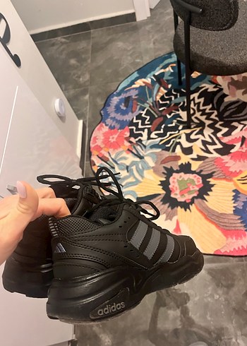 Siyah Kadın Spor Ayakkabı - Görsel 4