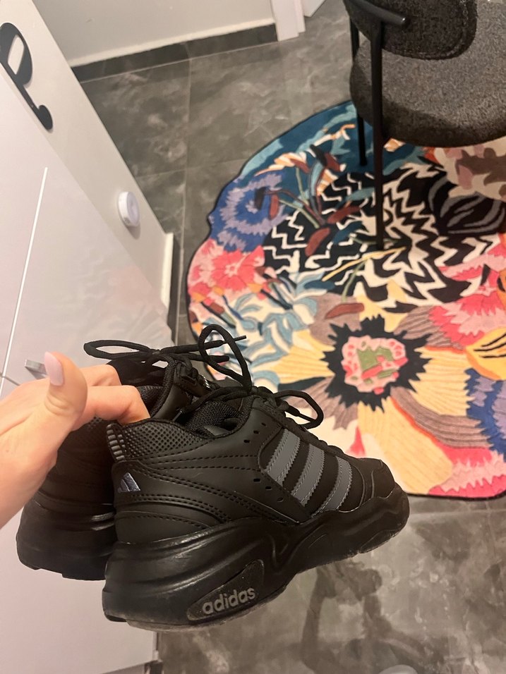 Siyah Kadın Spor Ayakkabı - Görsel 4