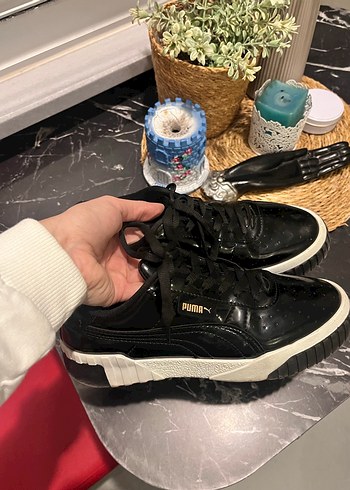 Siyah rugan Puma Spor Ayakkabı - Görsel 3