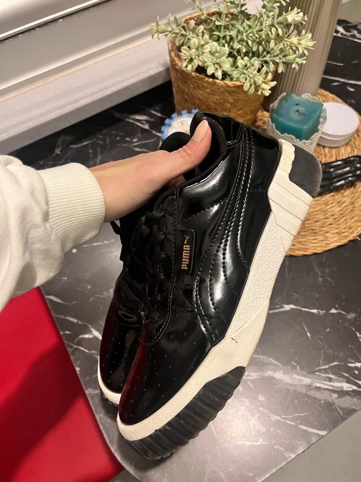 Siyah rugan Puma Spor Ayakkabı - Görsel 2