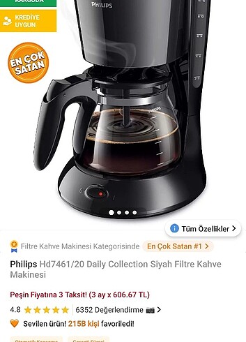 Philips Pihilips filtre kahve makinası 