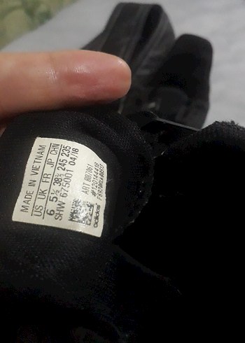 Didas Siyah Bağcıklı bayan Spor Ayakkabı - Görsel 3