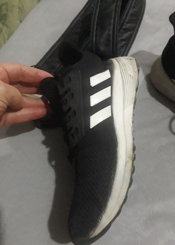 Didas Siyah Bağcıklı bayan Spor Ayakkabı - Görsel 5