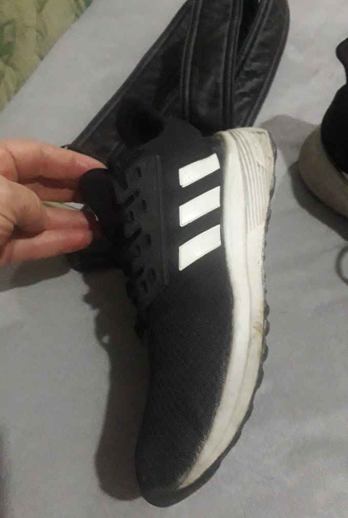 Didas Siyah Bağcıklı bayan Spor Ayakkabı - Görsel 5