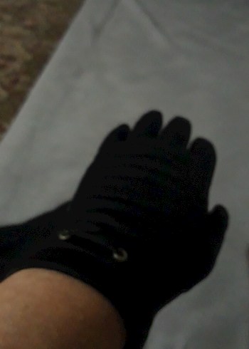 Siyah Gotik Kadın Eldivenleri - Görsel 2