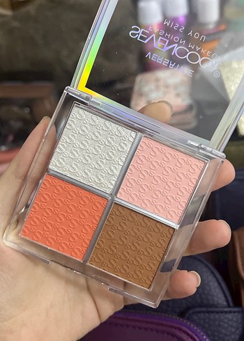 Sevencool Çok Renkli Göz Farı Paleti - Görsel 2