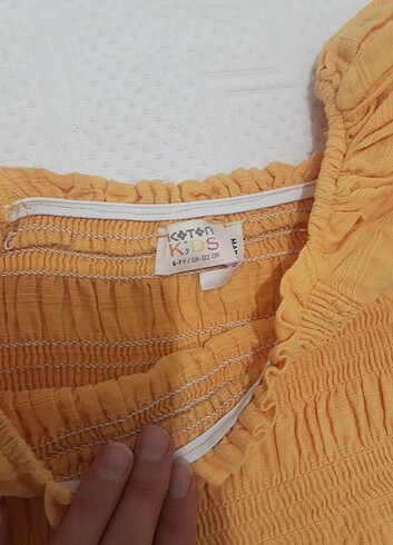 6 Yaş Beden turuncu Renk elbise pantolon 