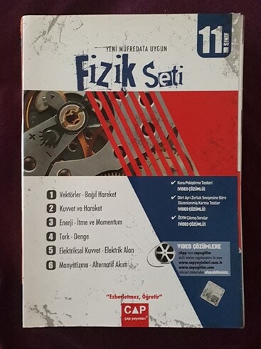 Çap 11.sınıf Fizik Seti