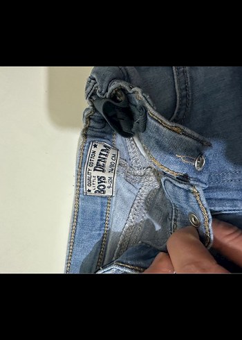 9-12 Ay Beden Erkek çocuk jean pantolon